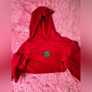 Hoodie with long sleeves